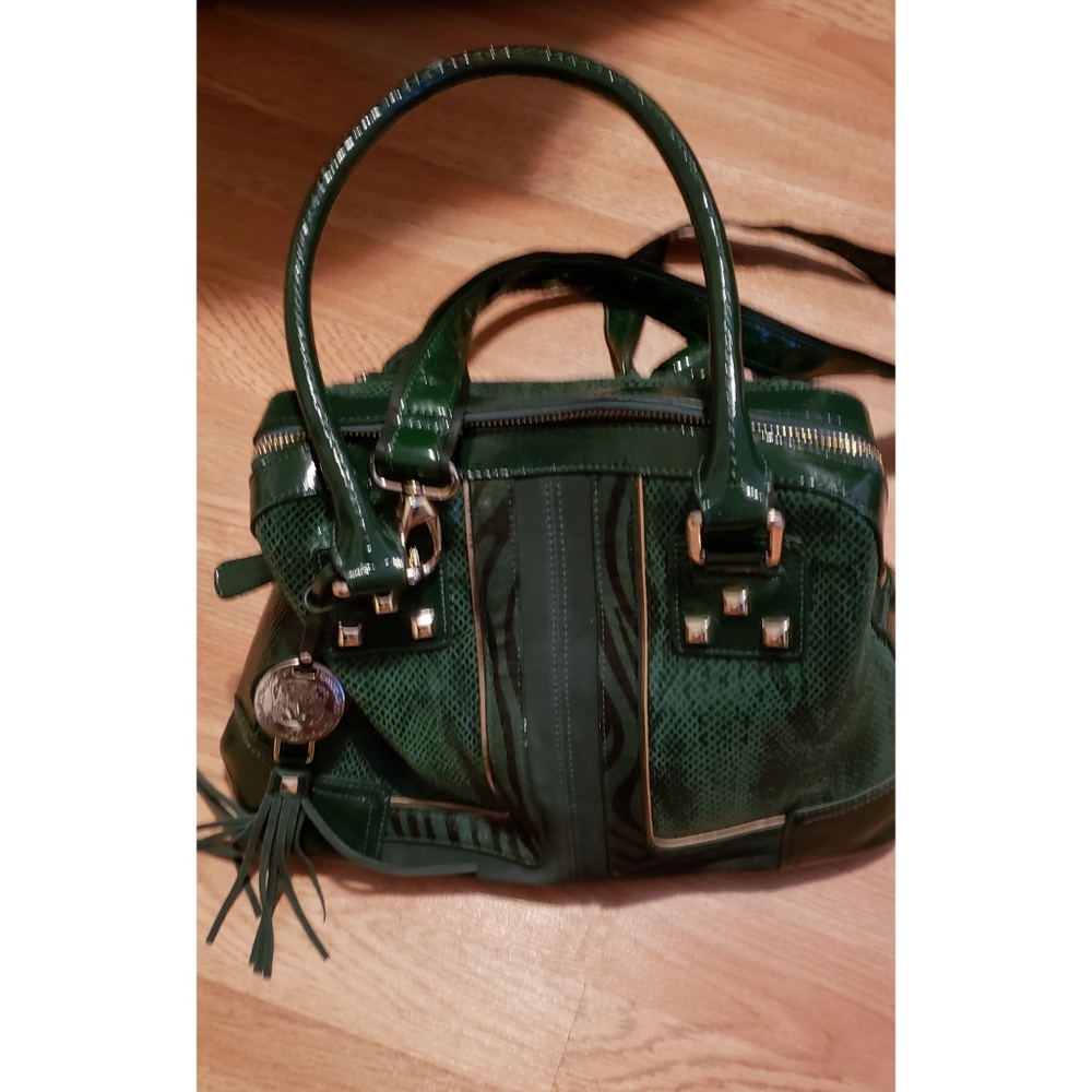 Sharif bag green & black